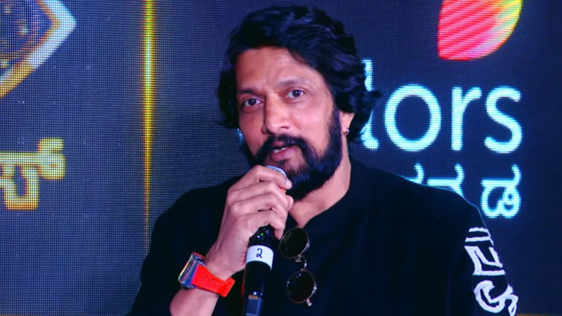 Kichcha Sudeep clarifies the narration
