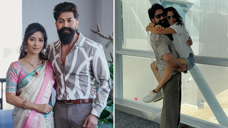 Yash and Radhika Pandit share a romantic photo