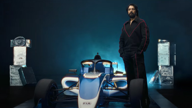Kichcha's entry into car racing