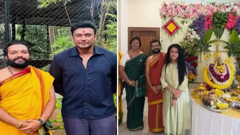 ಫಾರಂ ಹೌಸ್‌ನಲ್ಲಿ ಚಾಮುಂಡಿ ತಾಯಿ ಪೂಜೆ ನೆರವೇರಿಸಿದ ದರ್ಶನ್