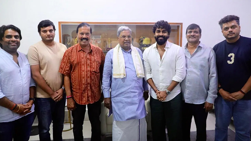 'Ekka' team meets CM Siddaramaiah
