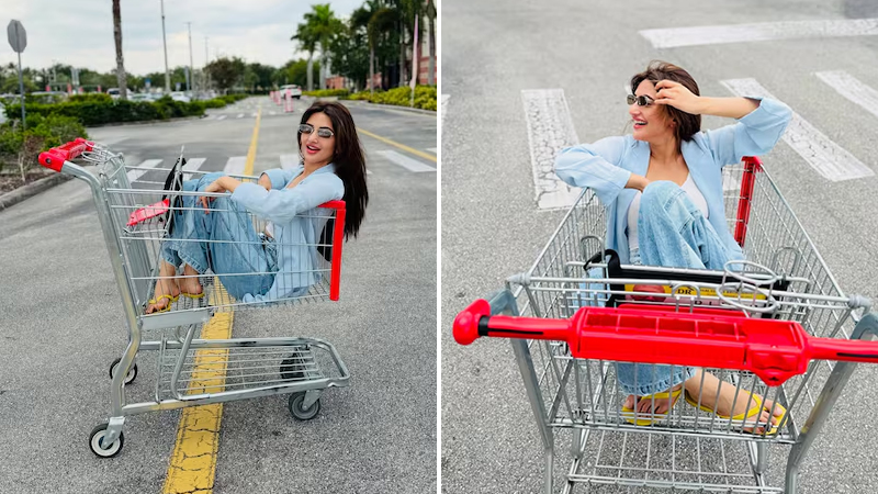 Fans are excited after seeing Srileela's trolley photo shoot
