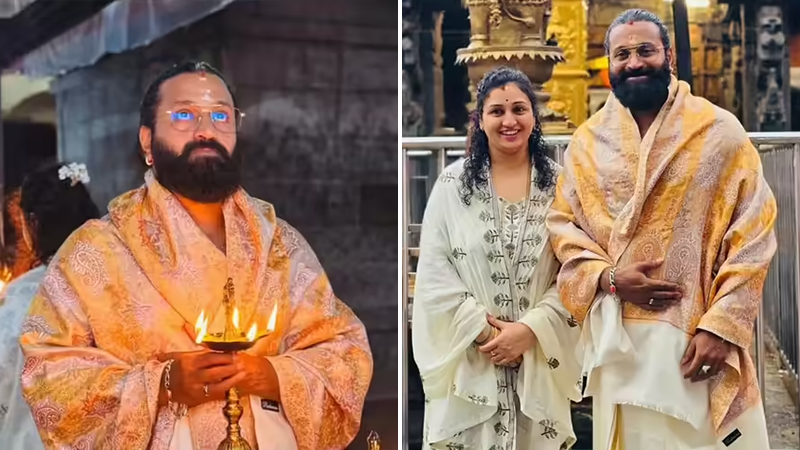 Divine Star 'Kantara' arrives in Kollur!