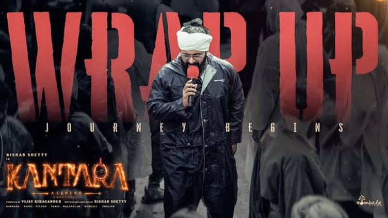 Rishab Shetty completes 250 days of shooting