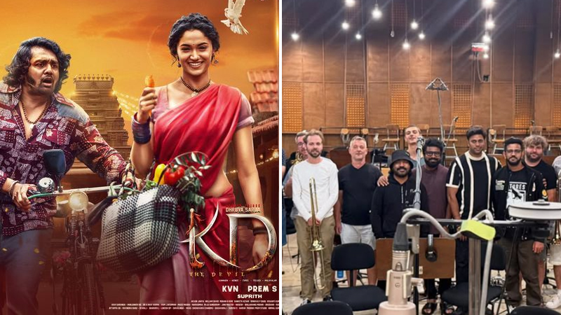 ‘ಕೆಡಿ’ ಚಿತ್ರದ ರೀ-ರೆಕಾರ್ಡಿಂಗ್ ಬುಡಾಪೆಸ್ಟ್‌ನಲ್ಲಿ