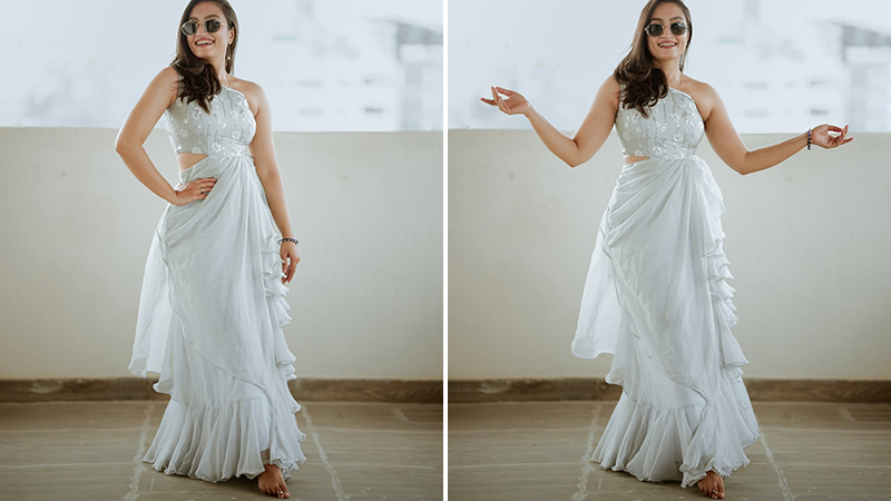 Vaishnavi Gowda's toe-ring photo shoot goes viral