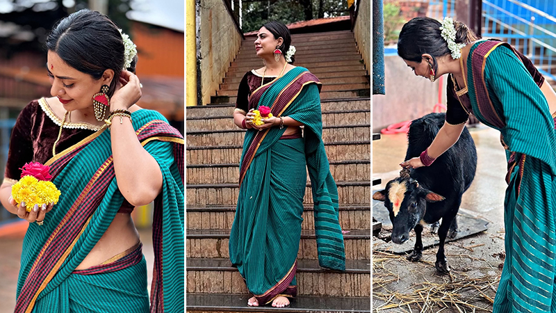 ಸಿಗಂದೂರು ಚೌಡೇಶ್ವರಿ ದೇಗುಲಕ್ಕೆ ಭೇಟಿ ನೀಡಿದ ದೀಪಿಕಾ ದಾಸ್