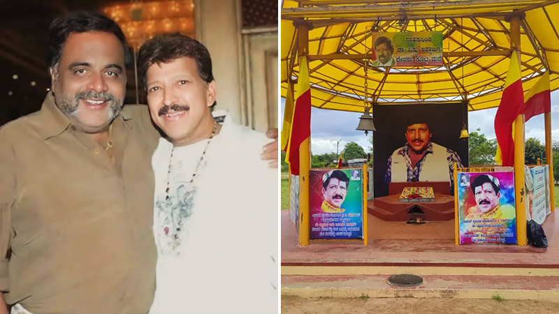 Vishnuvardhan's samadhi removed from Abhimana Studio