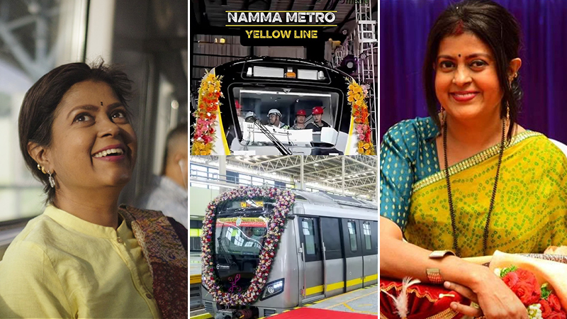ಹಳದಿ ಮೆಟ್ರೋ ಮಾರ್ಗಕ್ಕೂ ಅಪರ್ಣಾ ಸುಮಧುರ ಧ್ವನಿ