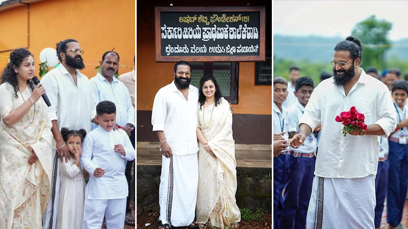ರಿಷಬ್ ಶೆಟ್ಟಿ ಹುಟ್ಟೂರಿನಲ್ಲೇ ಸ್ವಾತಂತ್ರ್ಯೋತ್ಸವ