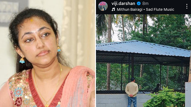 Vijayalakshmi's first post after Darshan's jail term