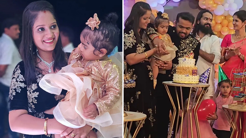 Bigg Boss fame Dhanraj Achar celebrates daughter's birthday