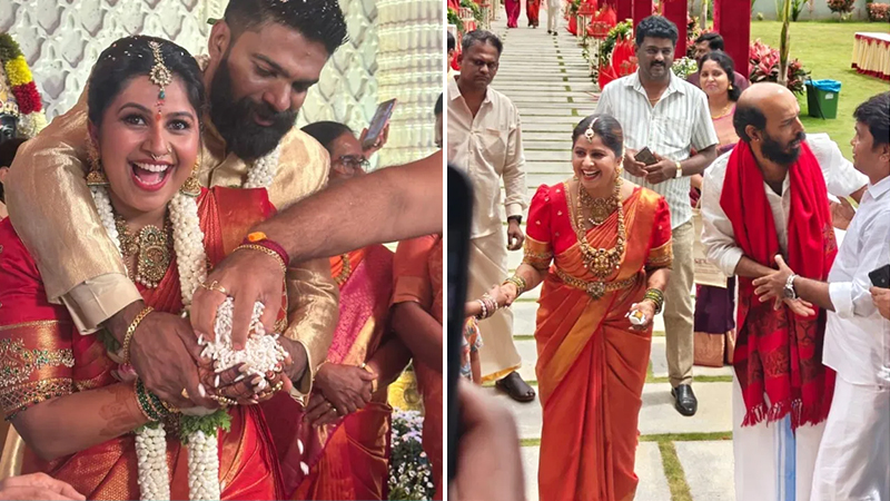 ಅನುಶ್ರೀ ಮದುವೆಯಲ್ಲಿ ಸಖತ್ ಎಂಜಾಯ್ ಮಾಡಿದ ರಾಜ್ ಬಿ. ಶೆಟ್ಟಿ