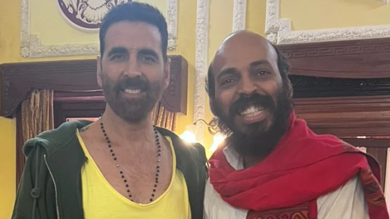 Raj B Shetty meets Akshay Kumar