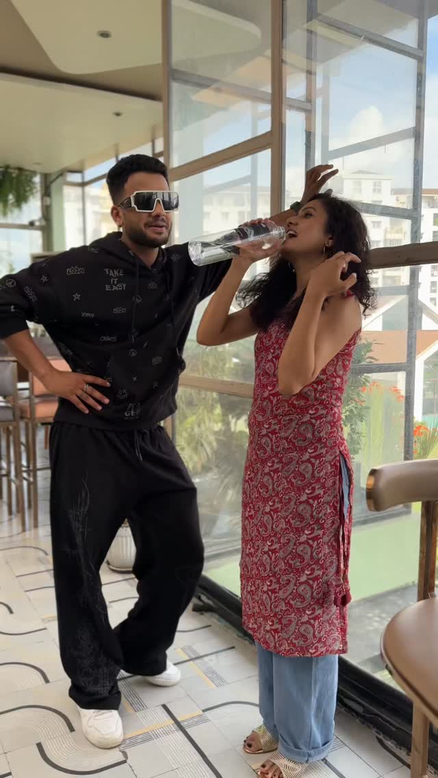 Reshma Lingarajappa & Siddu Moolimani at Love You Muddu promotions